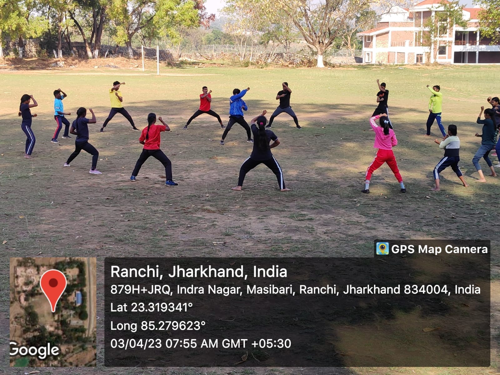 The Mahavidyalaya recently conducted a 15-day certificate course in Karate.