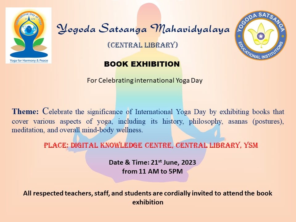 From Poses to Pages: Explore Yoga through Books on International Yoga Day! 