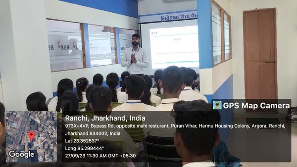 Educational Visit :BSE Investor Service Center, a group comprising 24 students from the Department of Commerce at YSM visited the Bombay Stock Exchange