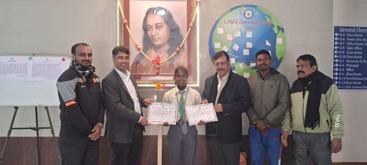 Anjali Kumari secured bronze medals in two distinct events at the Ranchi University inter-college Athletics 2023-24