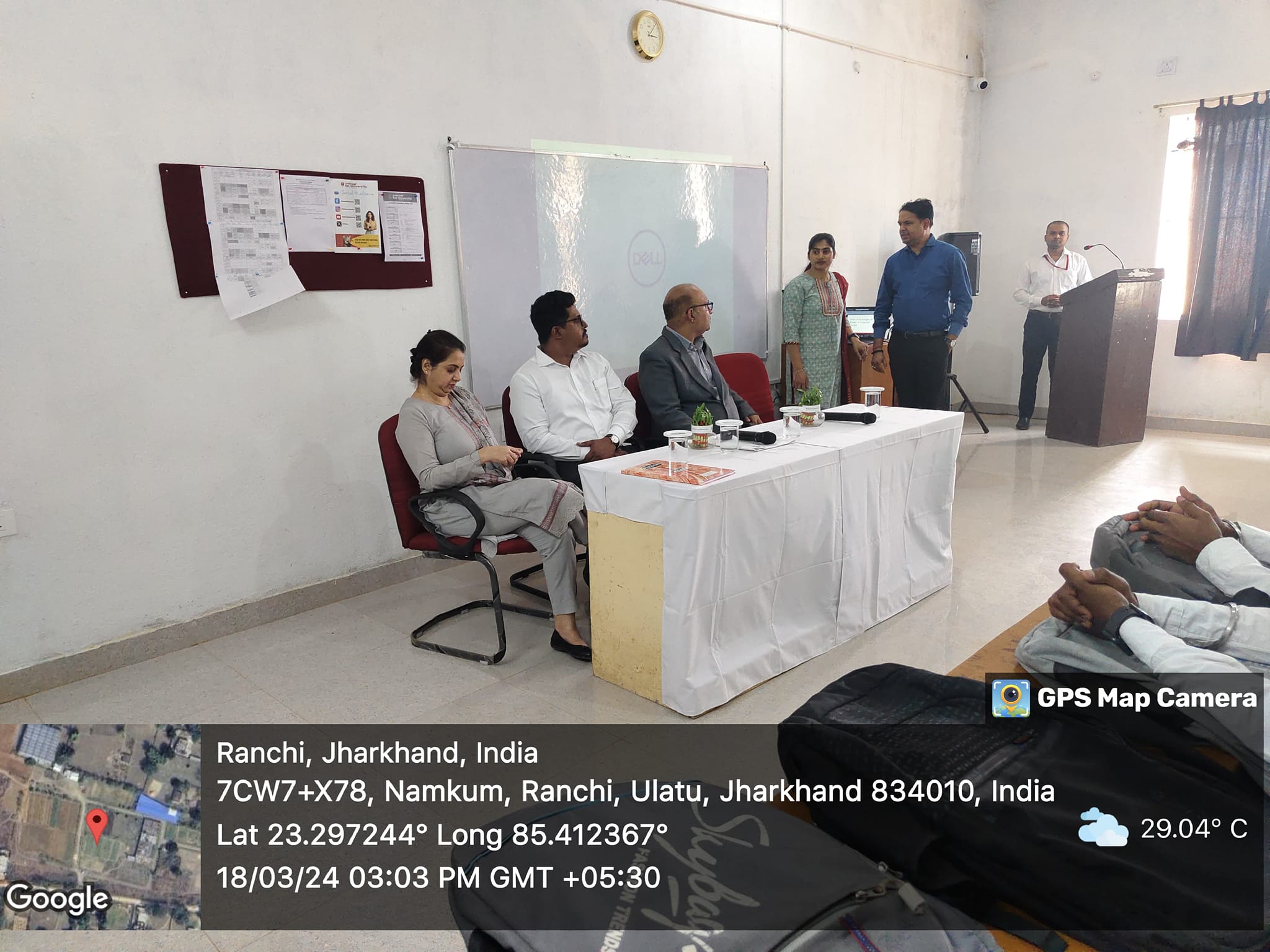 A seminar on Role of Exchanges and Brokers in the Financial Market was organized