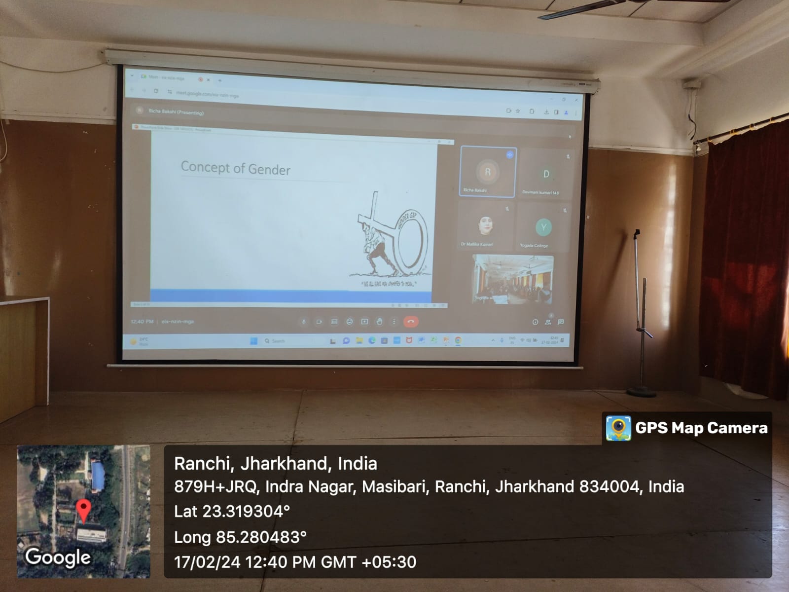 Under the auspices of the Department of Economics and the Womens Cell of Mahavidyalaya, a webinar on Gender Budgeting was held on February 17, 2024. 