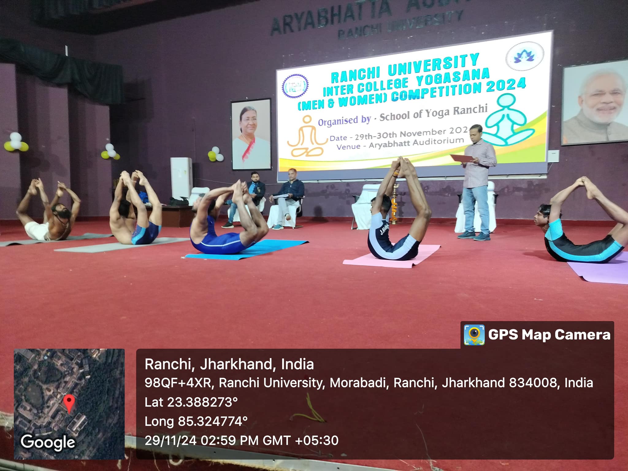 We are proud to share the incredible participation and success of our students in the Ranchi University Inter College Yoga Tournament.