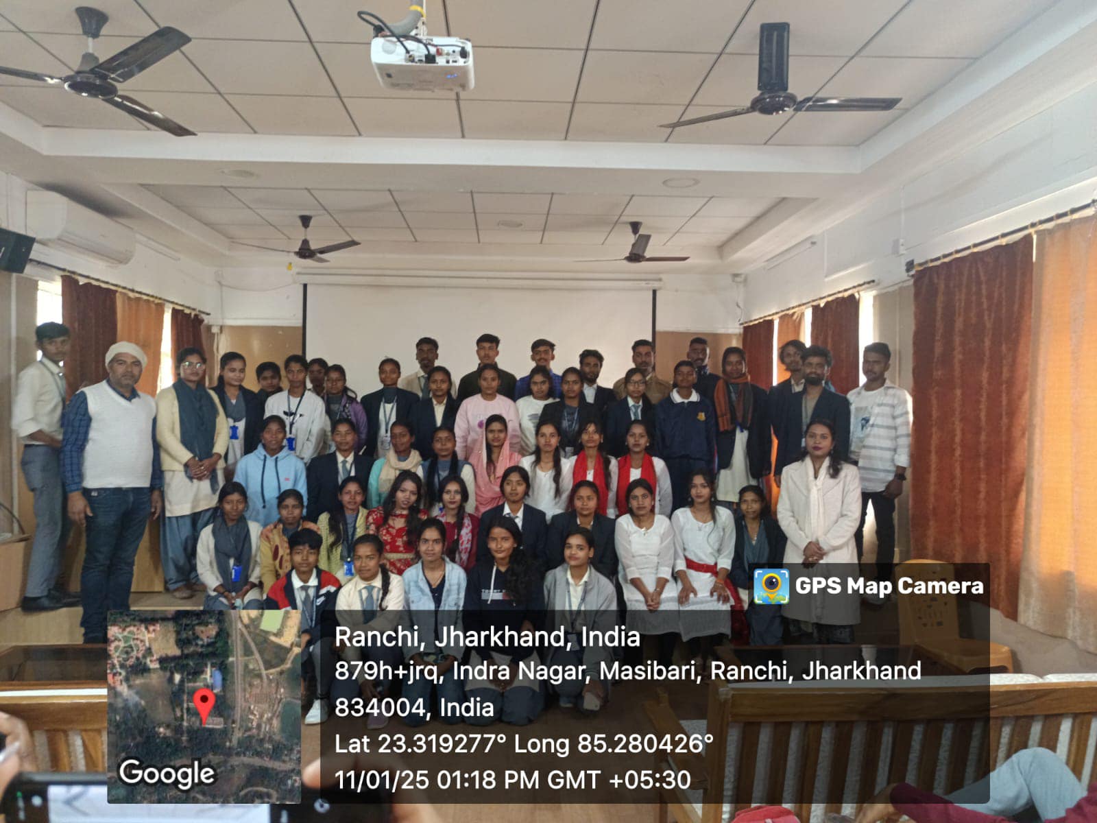 The Department of Political Science commemorated National Youth Day on January 11th, 2025, in honor of the birth anniversary of Swami Vivekananda on January 12th.