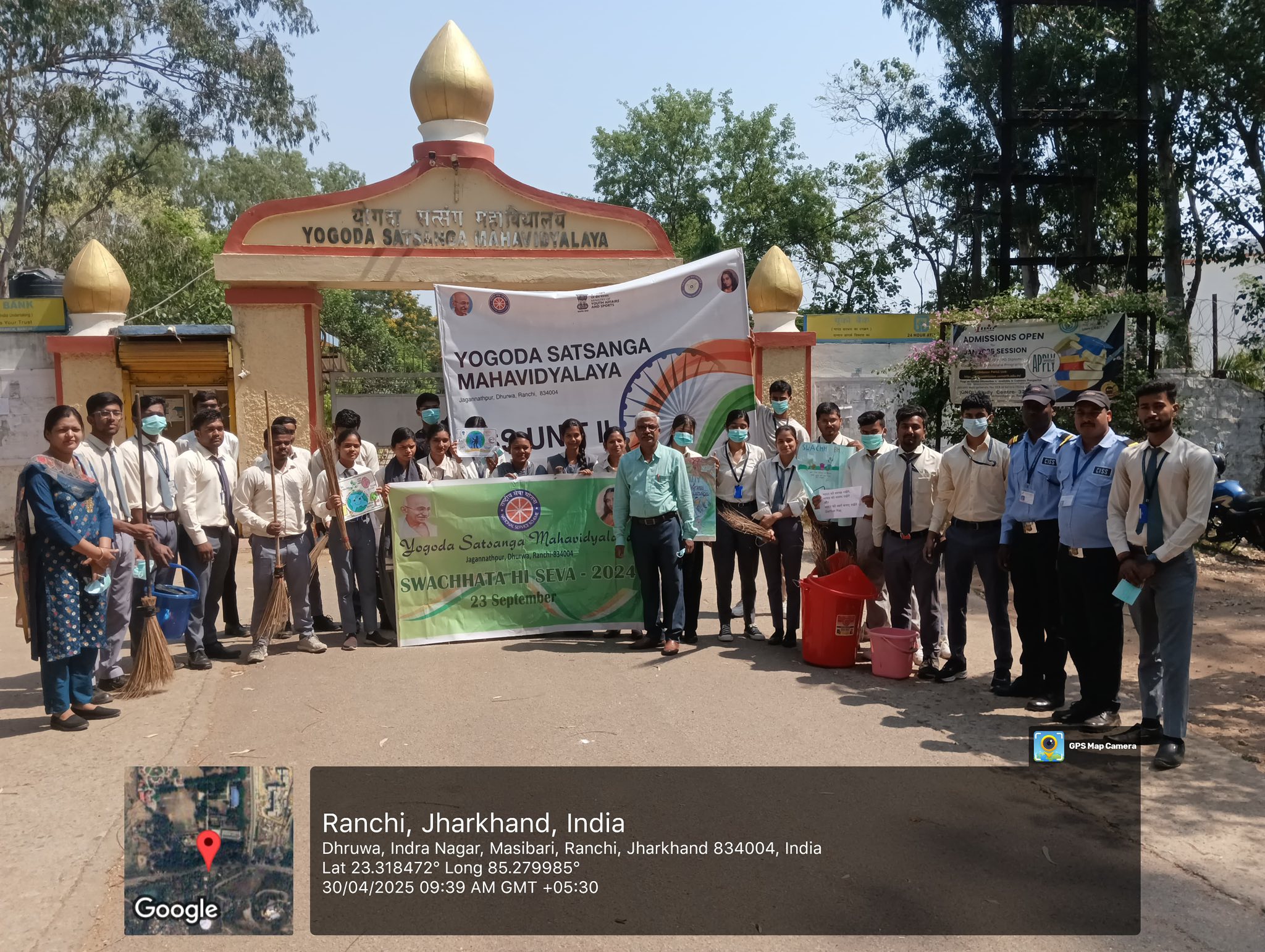 NSS Leads Cleanliness Drive at Jagannathpur: Spreading Awareness and Civic Responsibility
