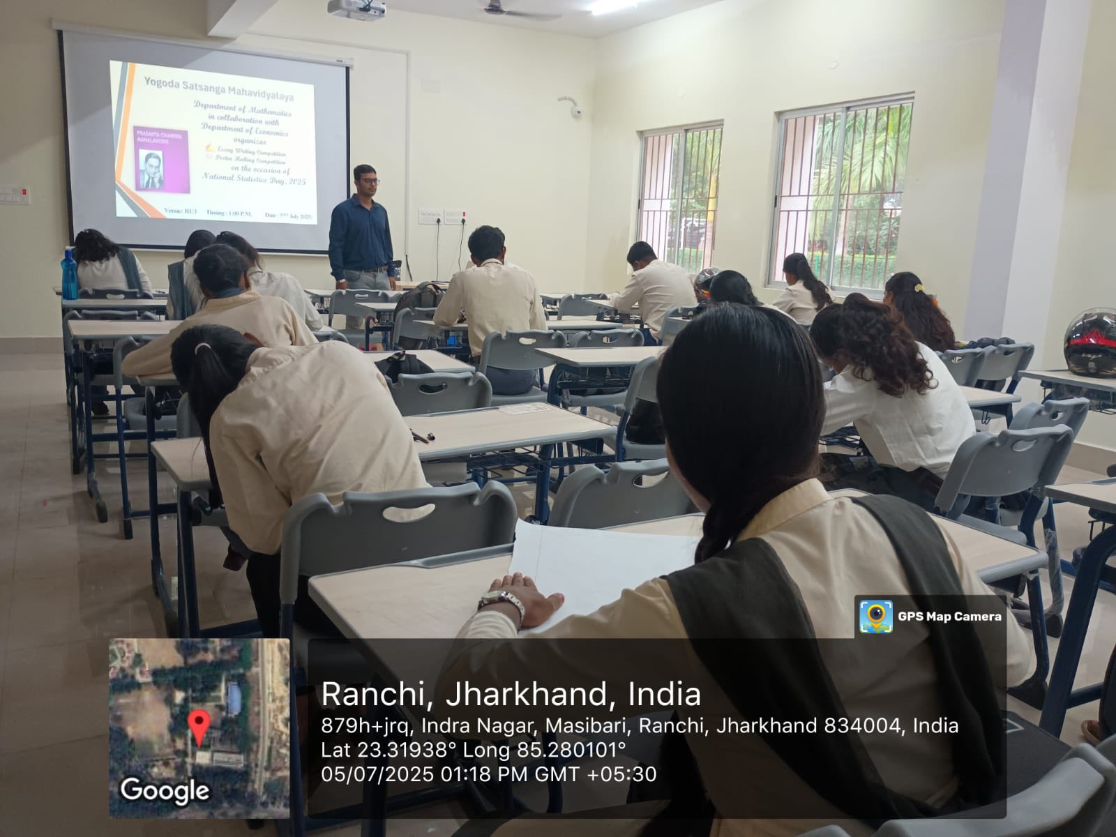 Essay Writing and Poster Making Competition celebrating National Statistics Day, 2025 Organized by the Department of Mathematics in collaboration with the Department of Economics.