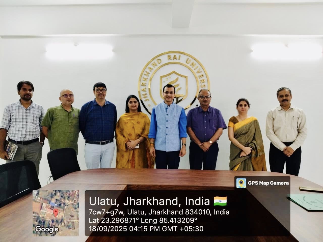 IQAC Team Visit to Jharkhand Rai University (JRU).