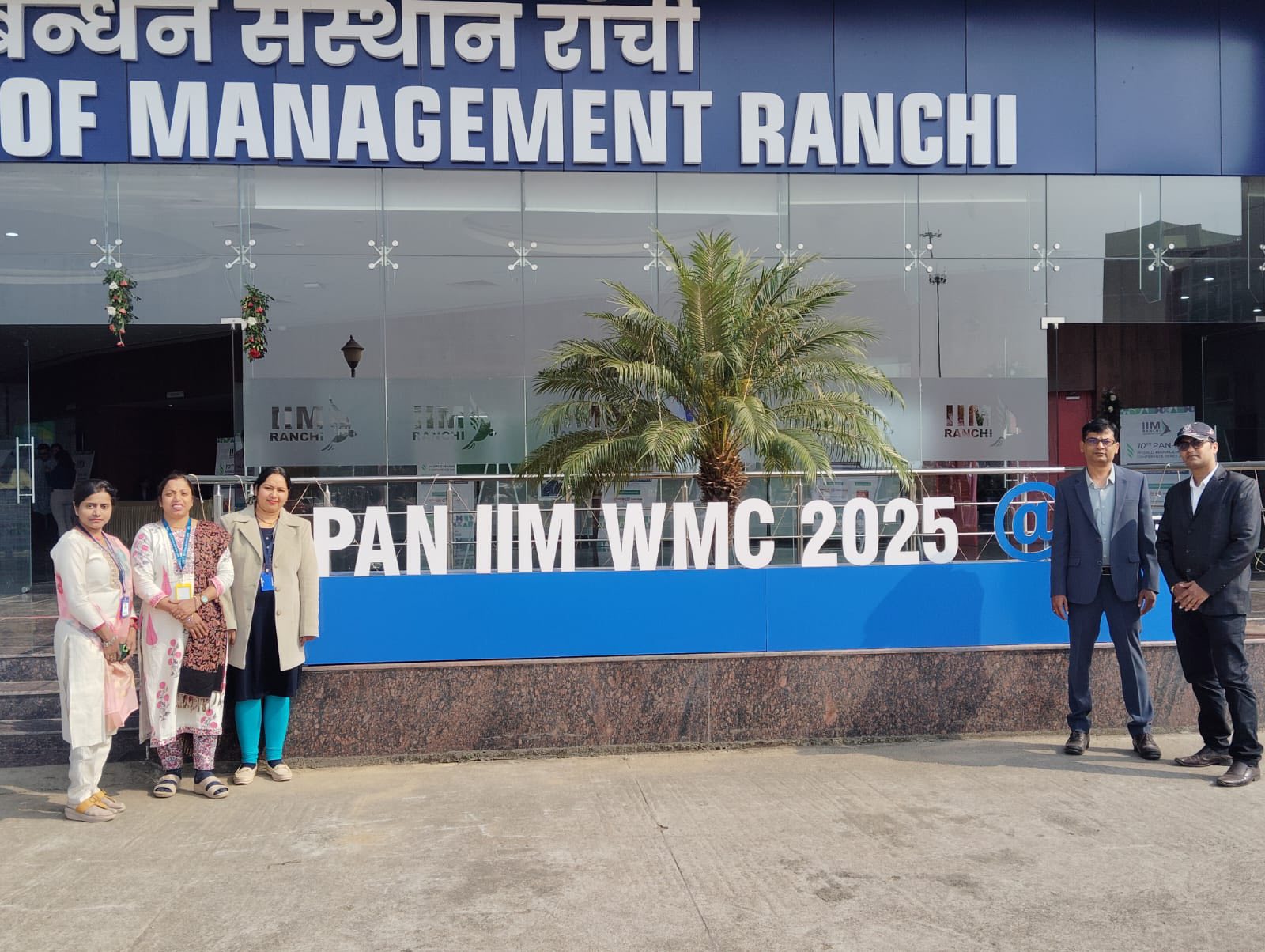 Our college proudly presented two research papers at the 10th PAN-IIM World Management Conference (WMC 2025) held at IIM Ranchi.