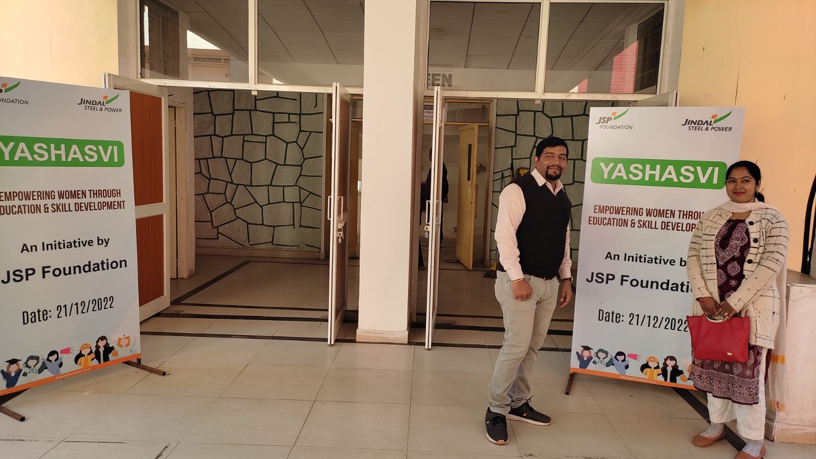 YASHASVI, distributed scholarships letters today to 175 girl students of our Mahavidyalaya at NIAMT, Hatia campus.